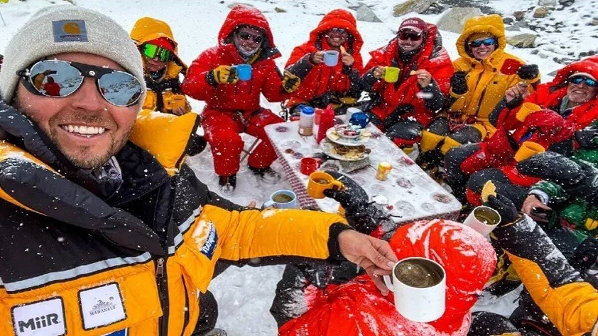 Mt. Everest climbers awarded with Guinness World Record for world’s highest tea party